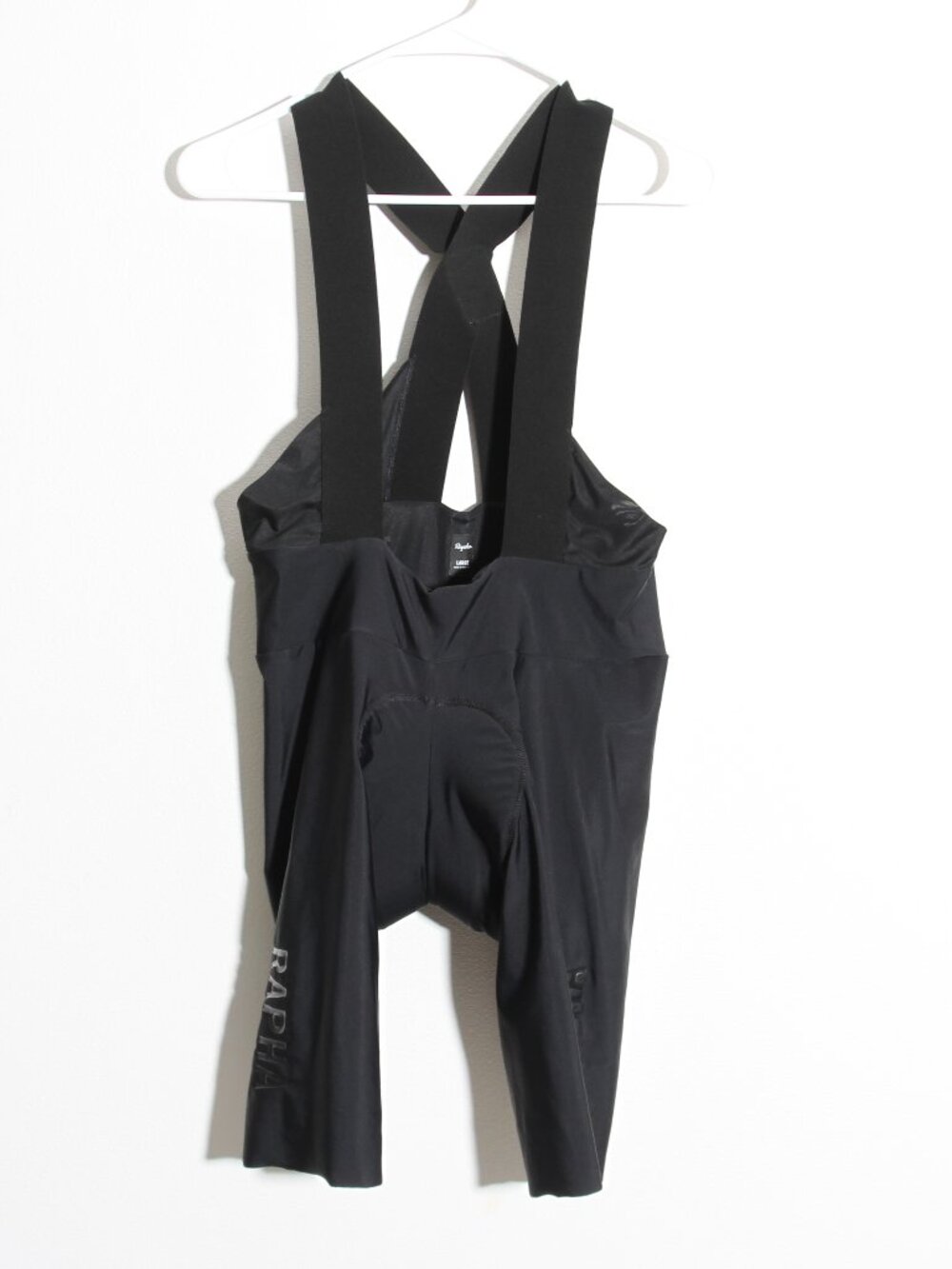 Rapha Men's Pro Team Bib Shorts Cycling Padded Bike Black Size Large